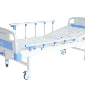 E10C一功能護理床 (四角剎車、沖孔、五檔護欄）